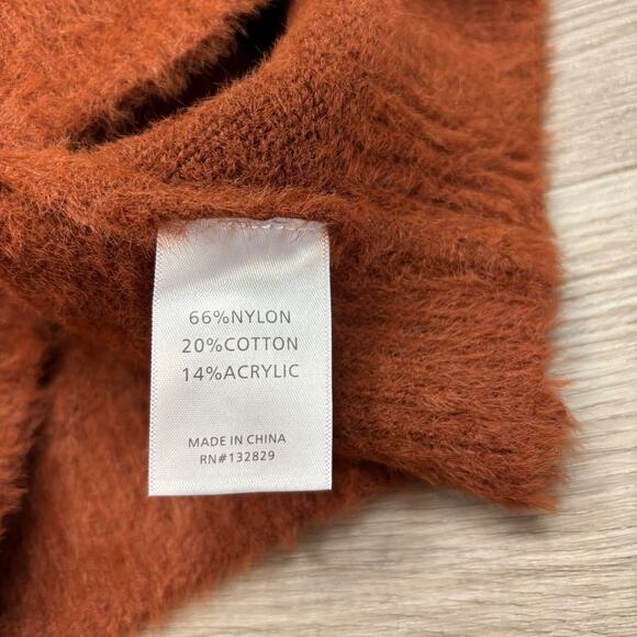 Camila Coelho Revolve Alondra Fuzzy Crop Top Women's Small - Picture 7 of 9